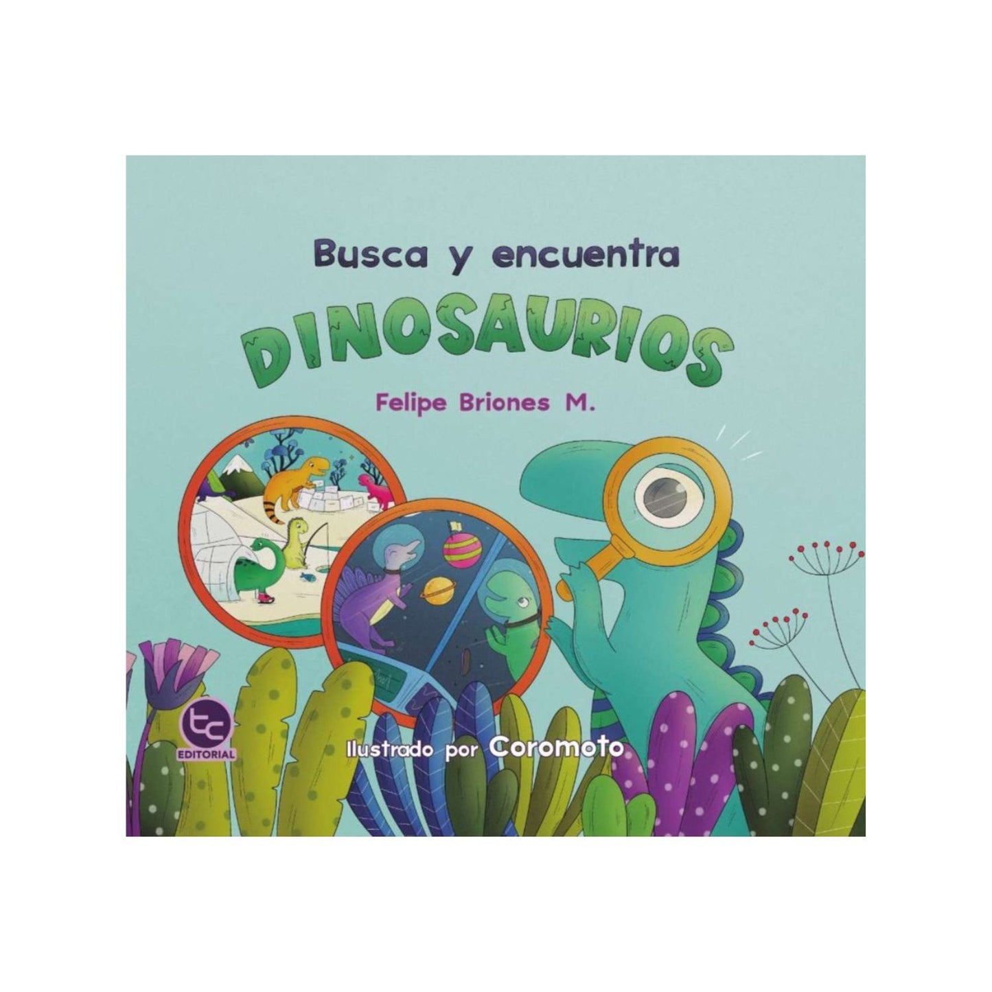 Libro Busca y encuentra Dinosaurios