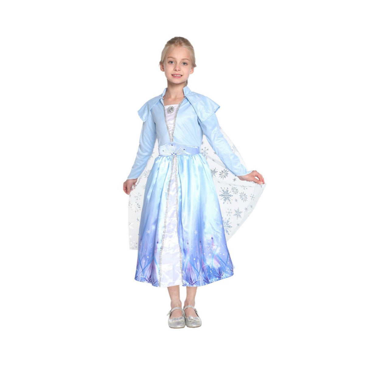 Disfraz Niña Princesa de Nieve - Talla M
