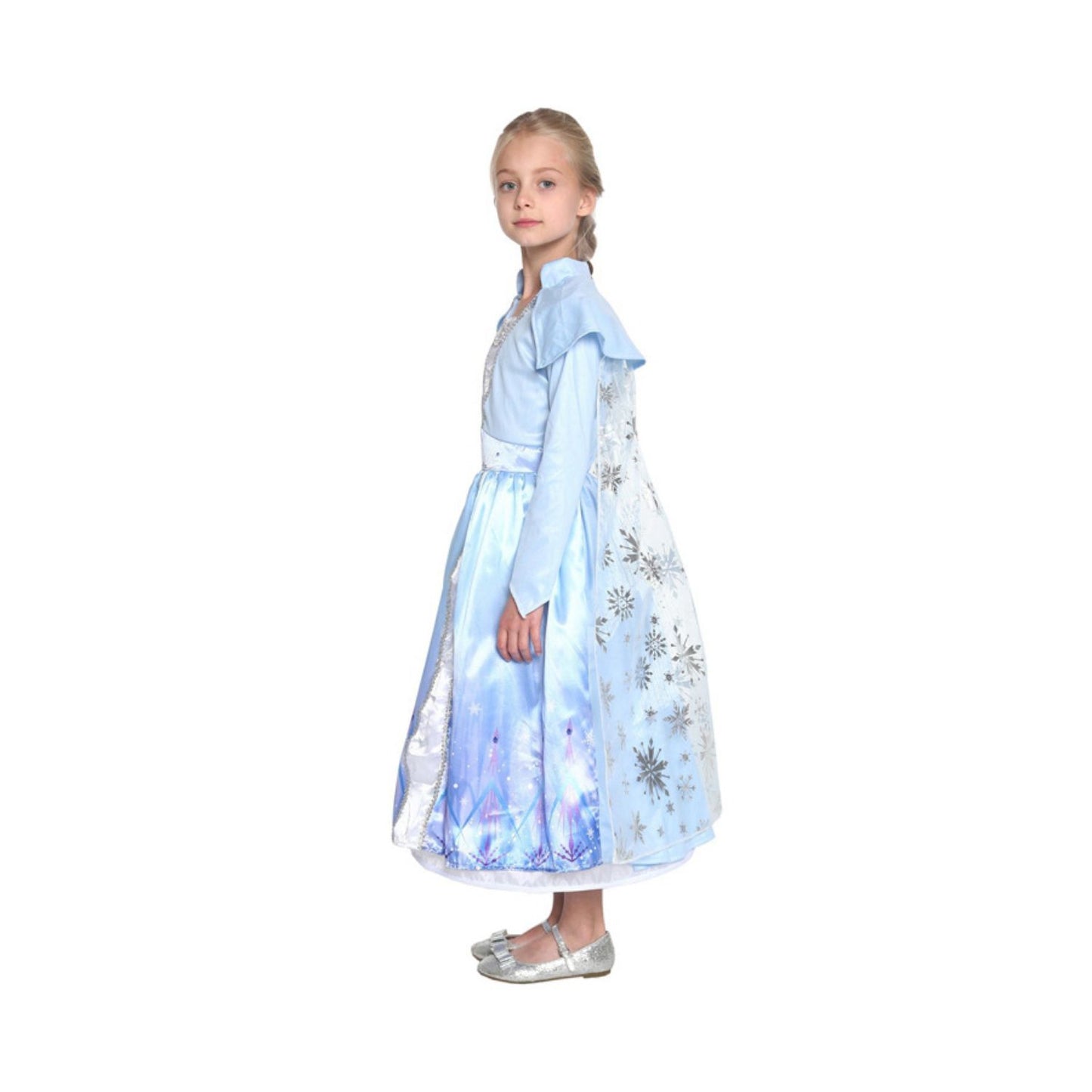 Disfraz Niña Princesa de Nieve - Talla L