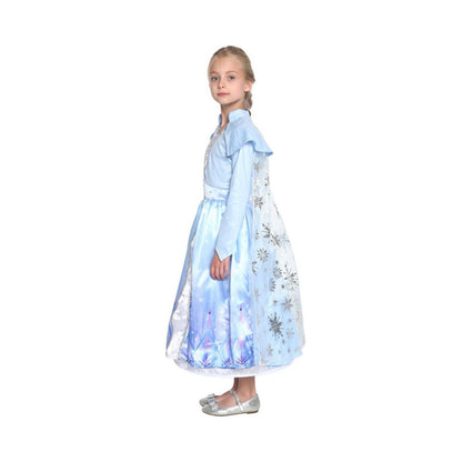 Disfraz Niña Princesa de Nieve - Talla L