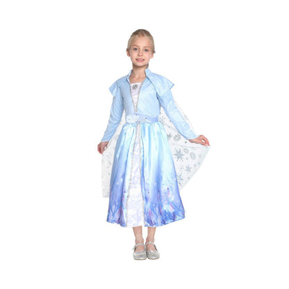 Disfraz Niña Princesa de Nieve - Talla L