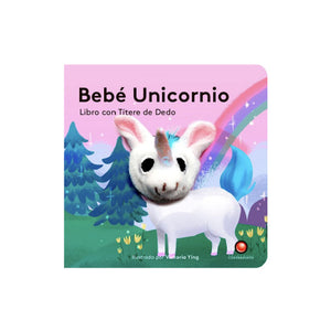 Libro de títere de dedo - Bebé Unicornio