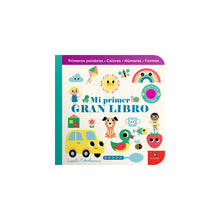 Mi Primer Gran Libro, primeras palabras, colores, numeros