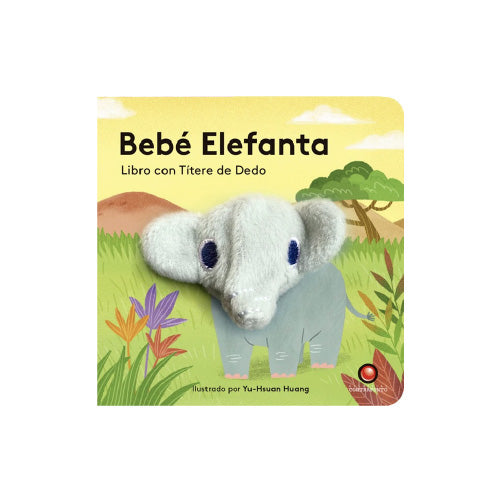 Libro de títere de dedo - Bebé Elefante