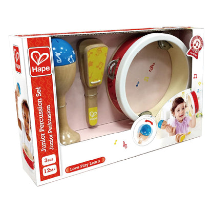 Set percusión principiantes de madera