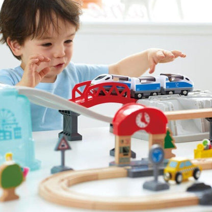 Set Tren de Ciudad en Caja