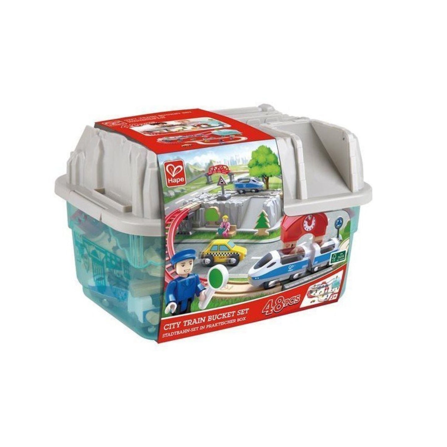 Set Tren de Ciudad en Caja