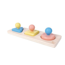 Puzzle Formas Geométricas Espejo Montessori