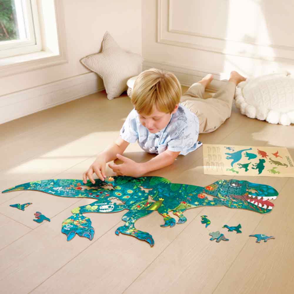 Puzzle de suelo dinosaurio 200 piezas
