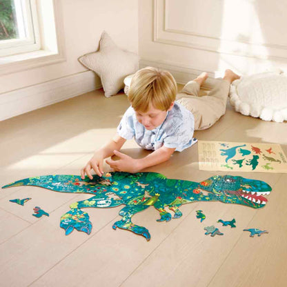 Puzzle de suelo dinosaurio 200 piezas