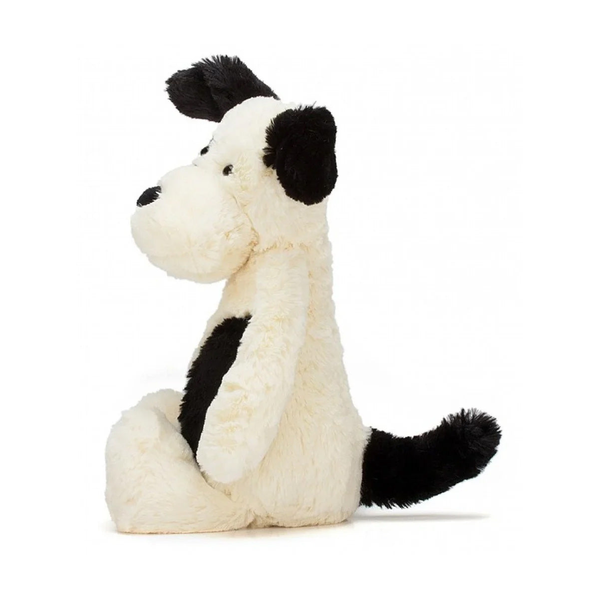 Peluche perro blanco & negro medino