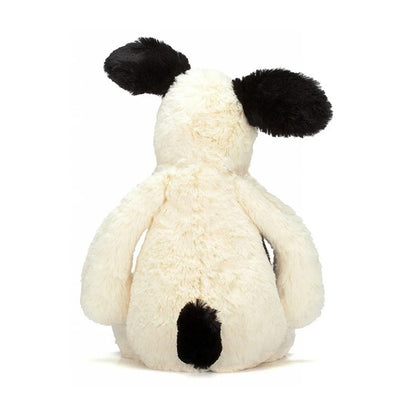 Peluche perro blanco & negro medino