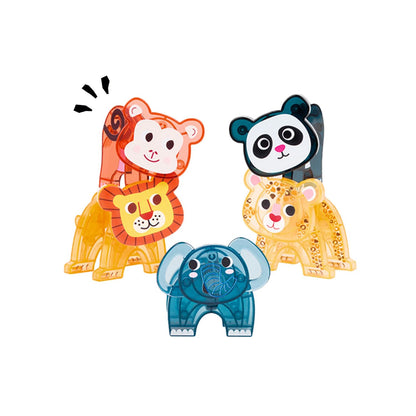 Qué es Set de Animales Magnéticos Jungla - 5 Piezas