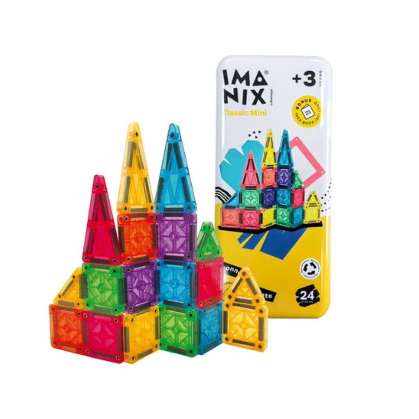 Imanix Bloques Magnéticos Mini - 24 Piezas