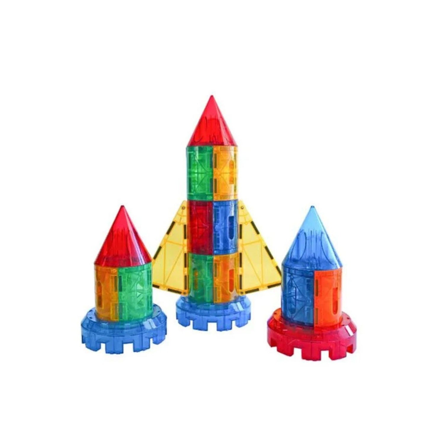Imanix Bloques Magnéticos Castillo y Cohete - 32 Piezas