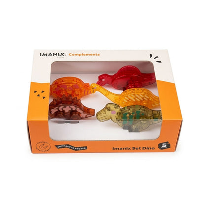 Imanix Figuras Magnéticas Dinosaurios - 5 Piezas