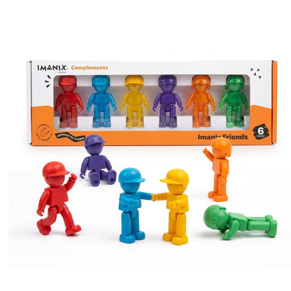 Imanix Figuras Magnéticas Friends - 6 Piezas