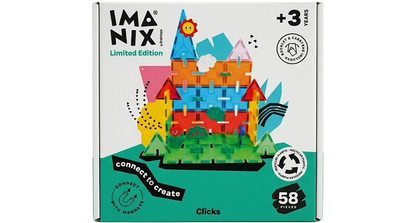 Imanix Bloques Magnéticos Clicks - 58 Piezas