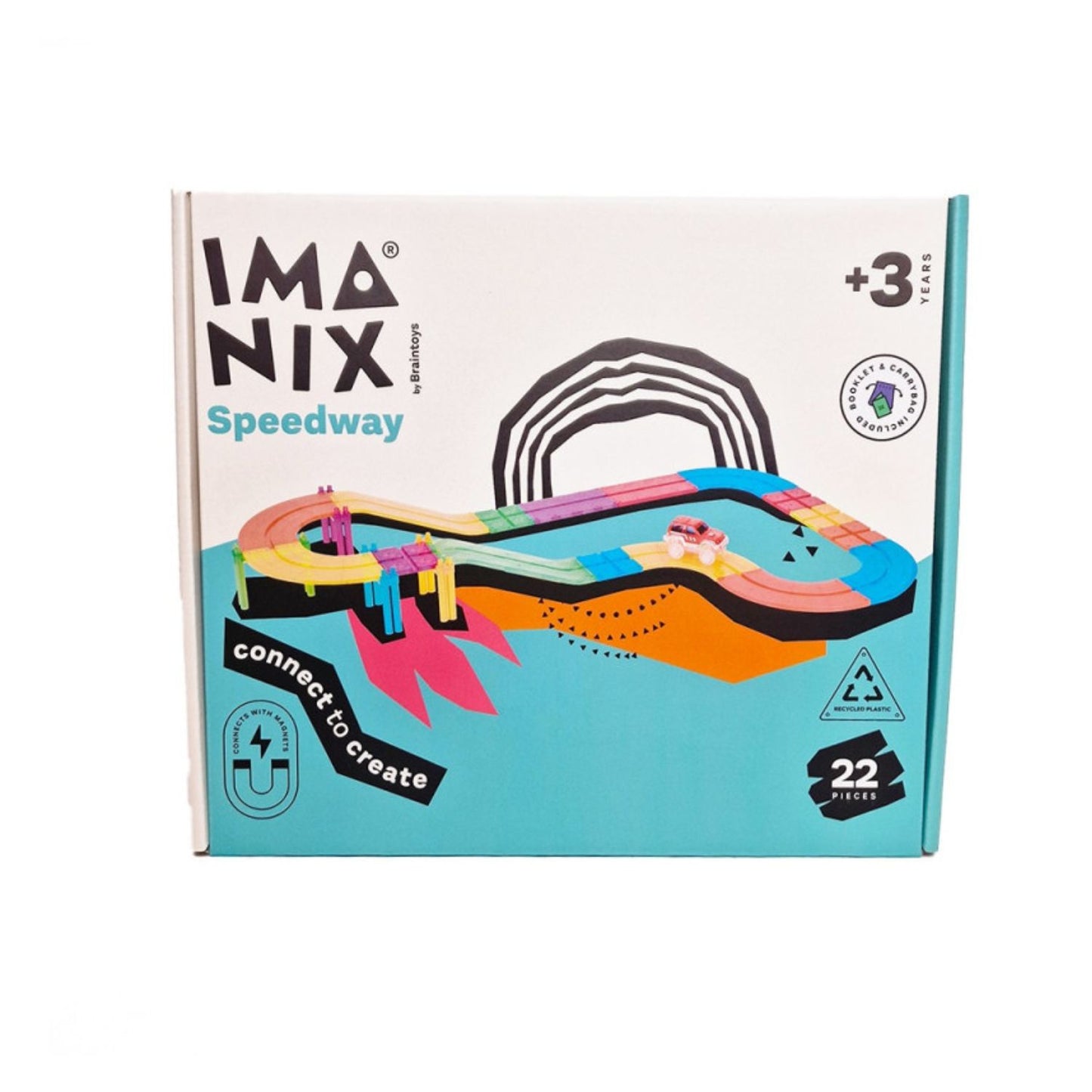 Imanix Pista de Carreras - 22 Piezas