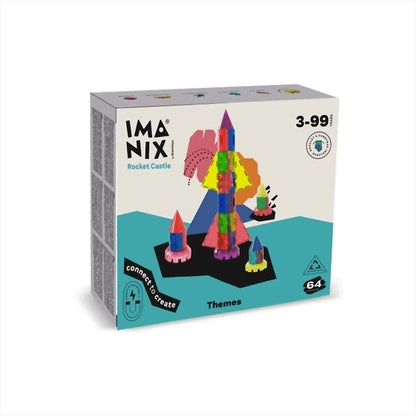 Imanix Cohetes y Castillos - 64 Piezas