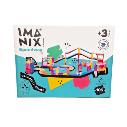 Imanix Pista de Carreras - 105 Piezas