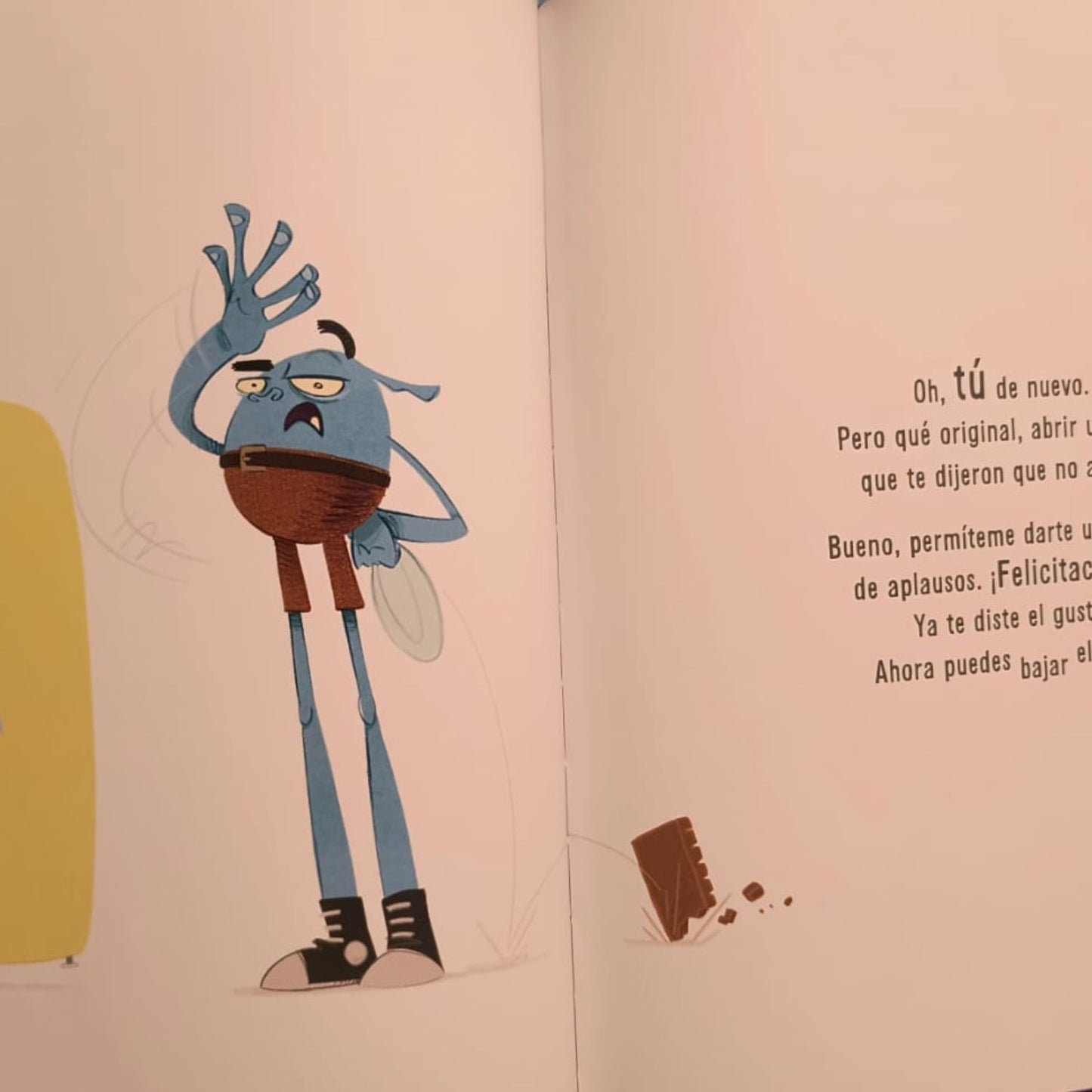 Por favor no abrir este libro o ya verás