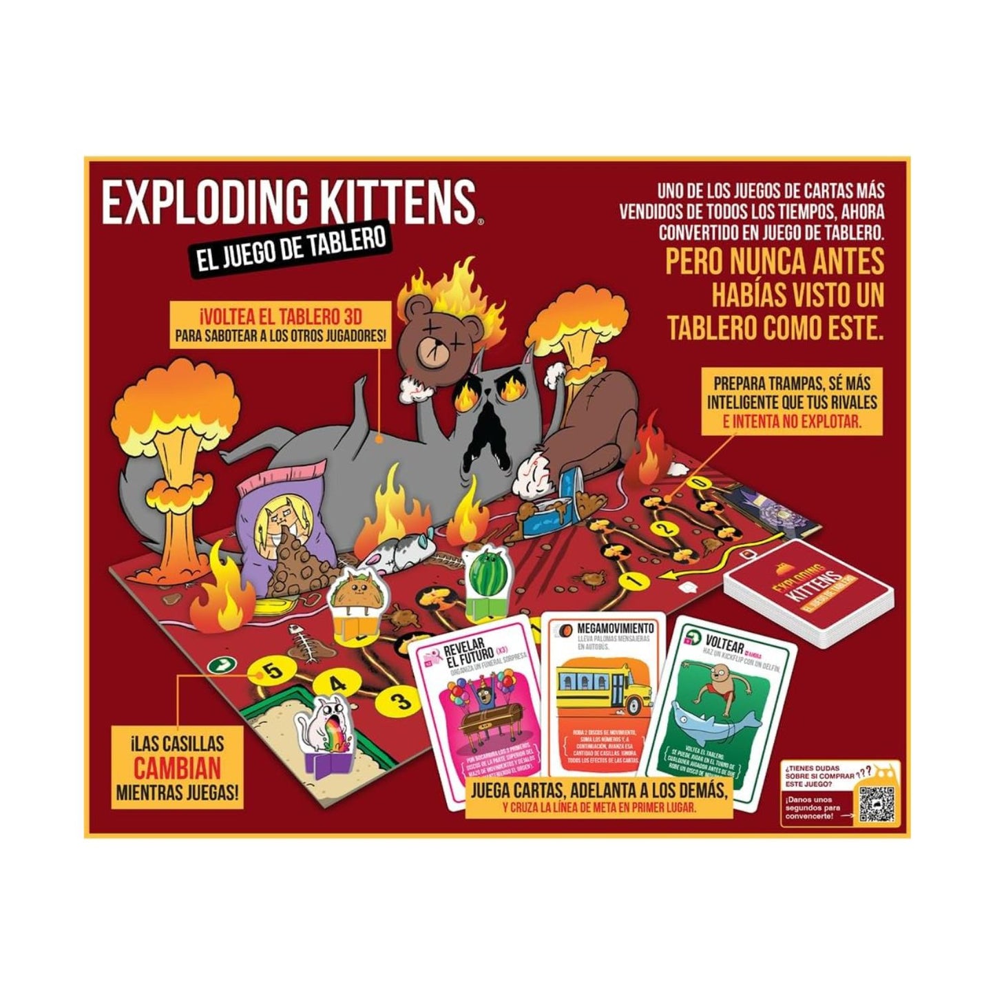 Exploding Kittens - Juego de tablero