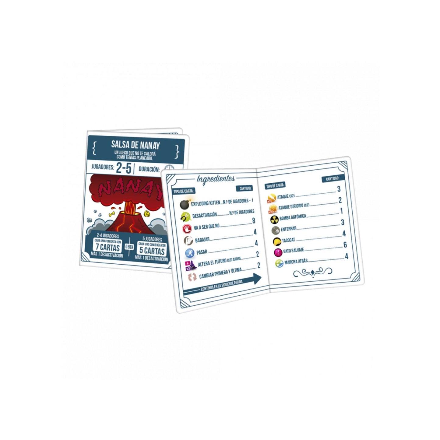 Exploding Kittens Recetas Del Desastre