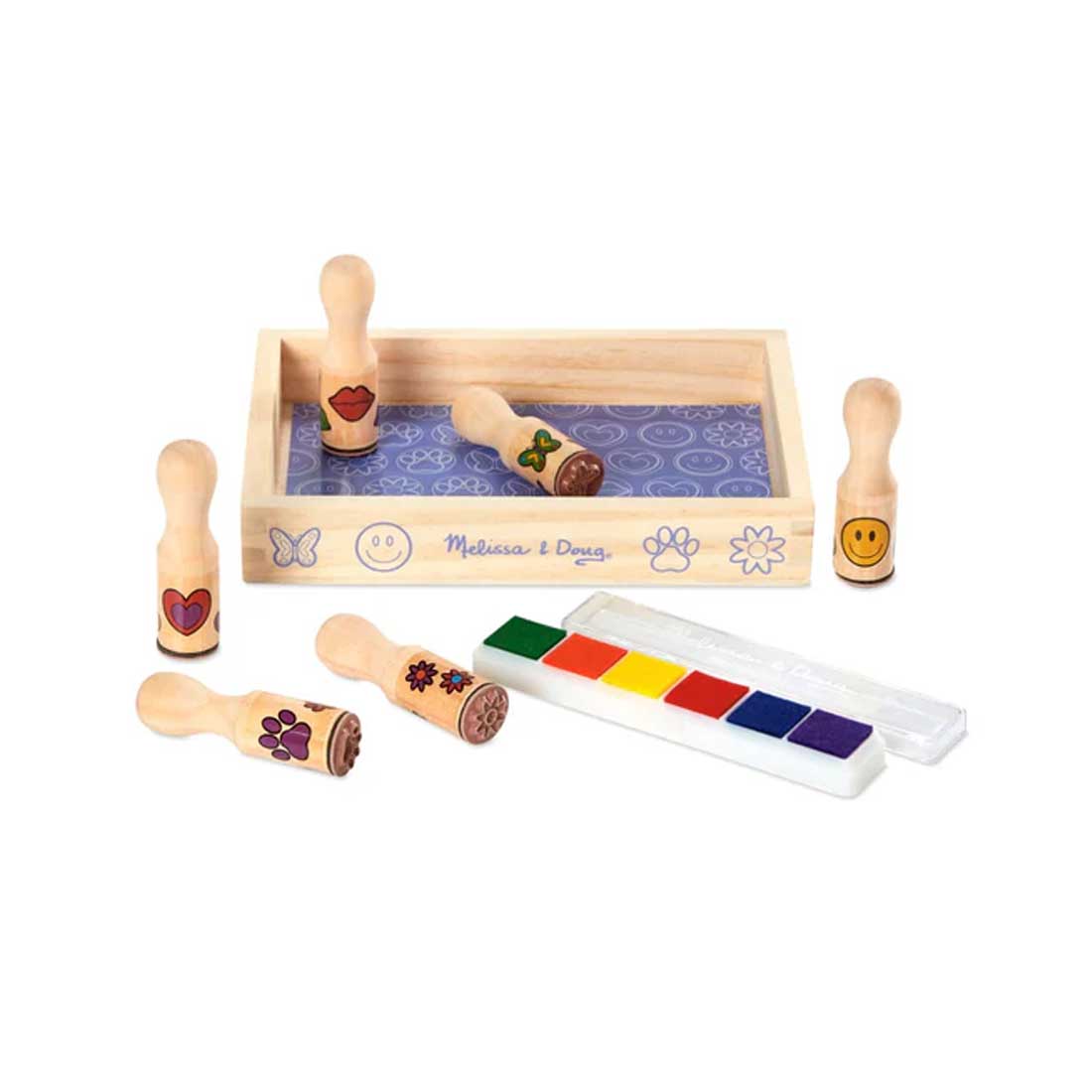 Stamps madera - Símbolos