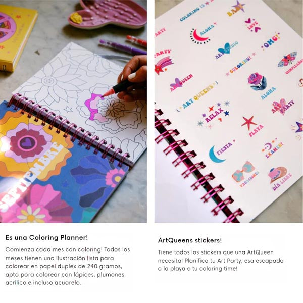 Coloring Planner 2025