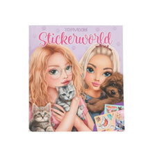 Pad de stickers reutilizables gatitos y perritos Top Model