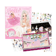 Pad de stickers reutilizables Stickerworld Ballet Top Model