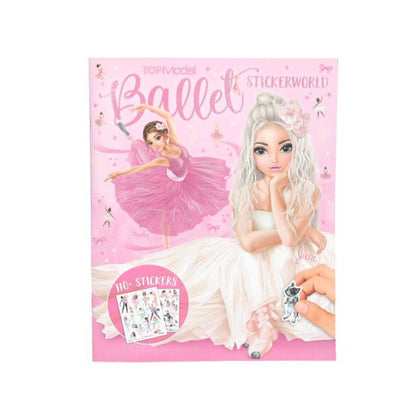 Pad de stickers reutilizables Stickerworld Ballet Top Model