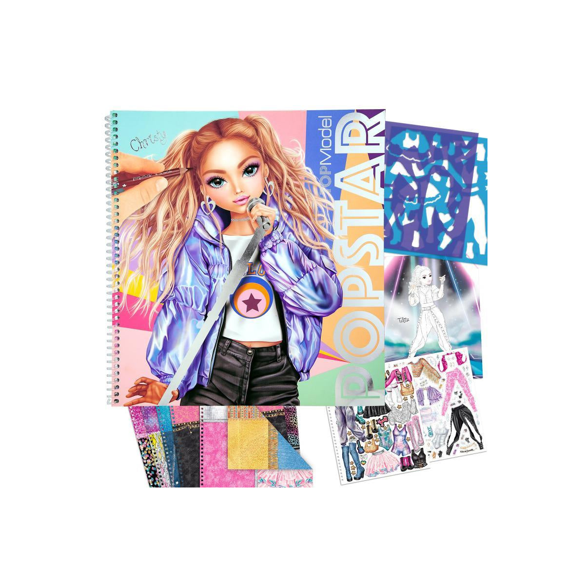TOPModel - Libro para Colorear POPSTAR