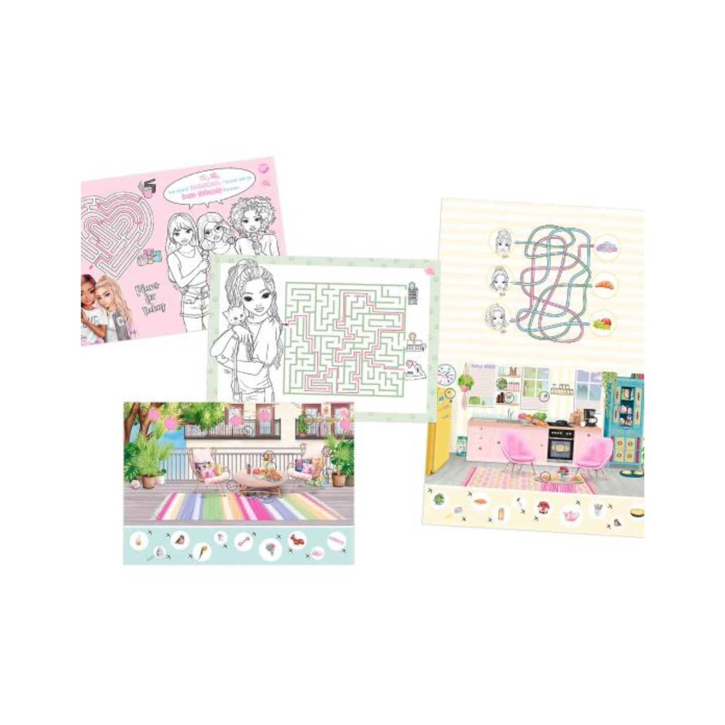 Cuaderno De Actividades XXL Top Model