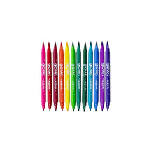 Marcadores Gow Aqua- 12 marcadores doble punta