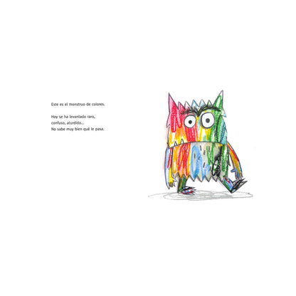 El monstruo de colores - Tapa dura