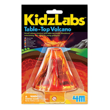 Experimento mini volcán