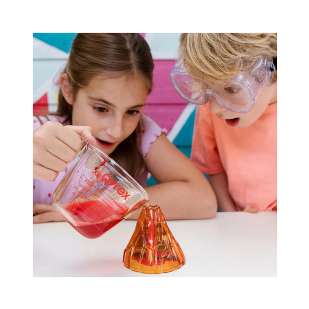 Experimento mini volcán