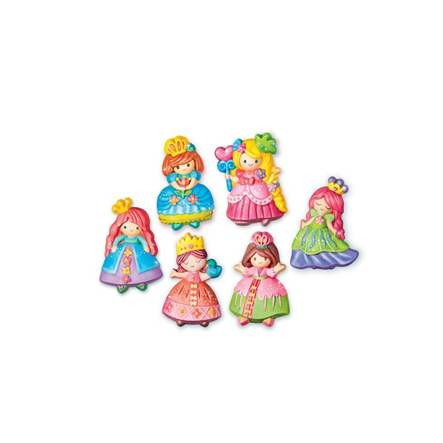 Moldea y pinta princesas