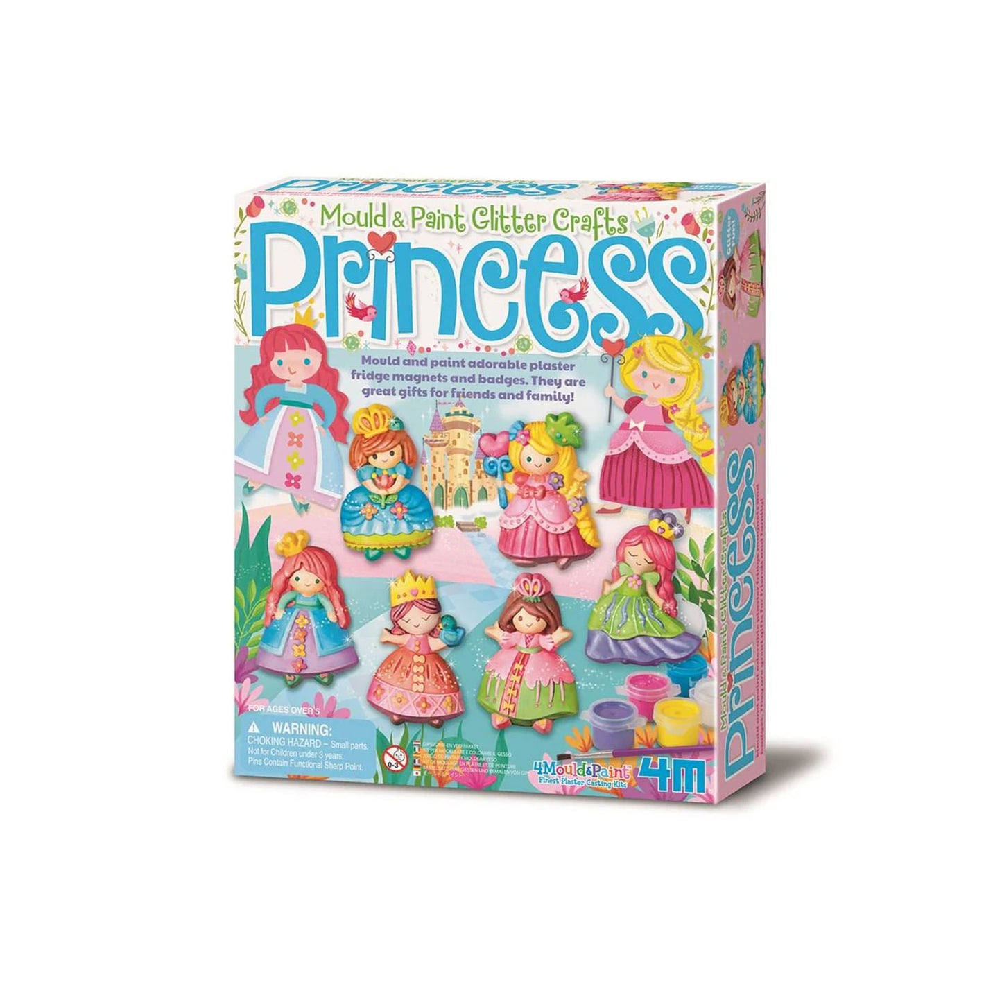 Moldea y pinta princesas