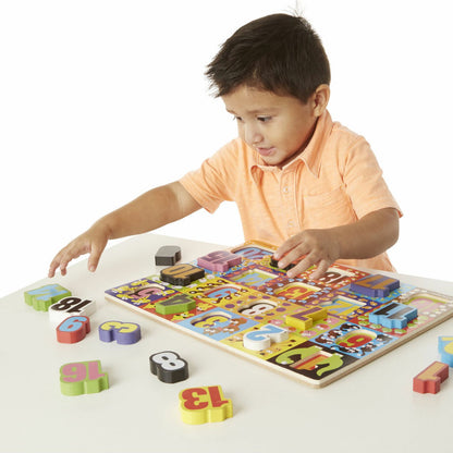 Puzzle encaje - Números