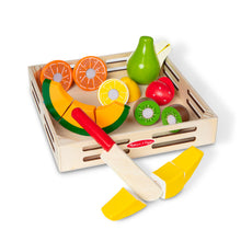 Set frutas de madera