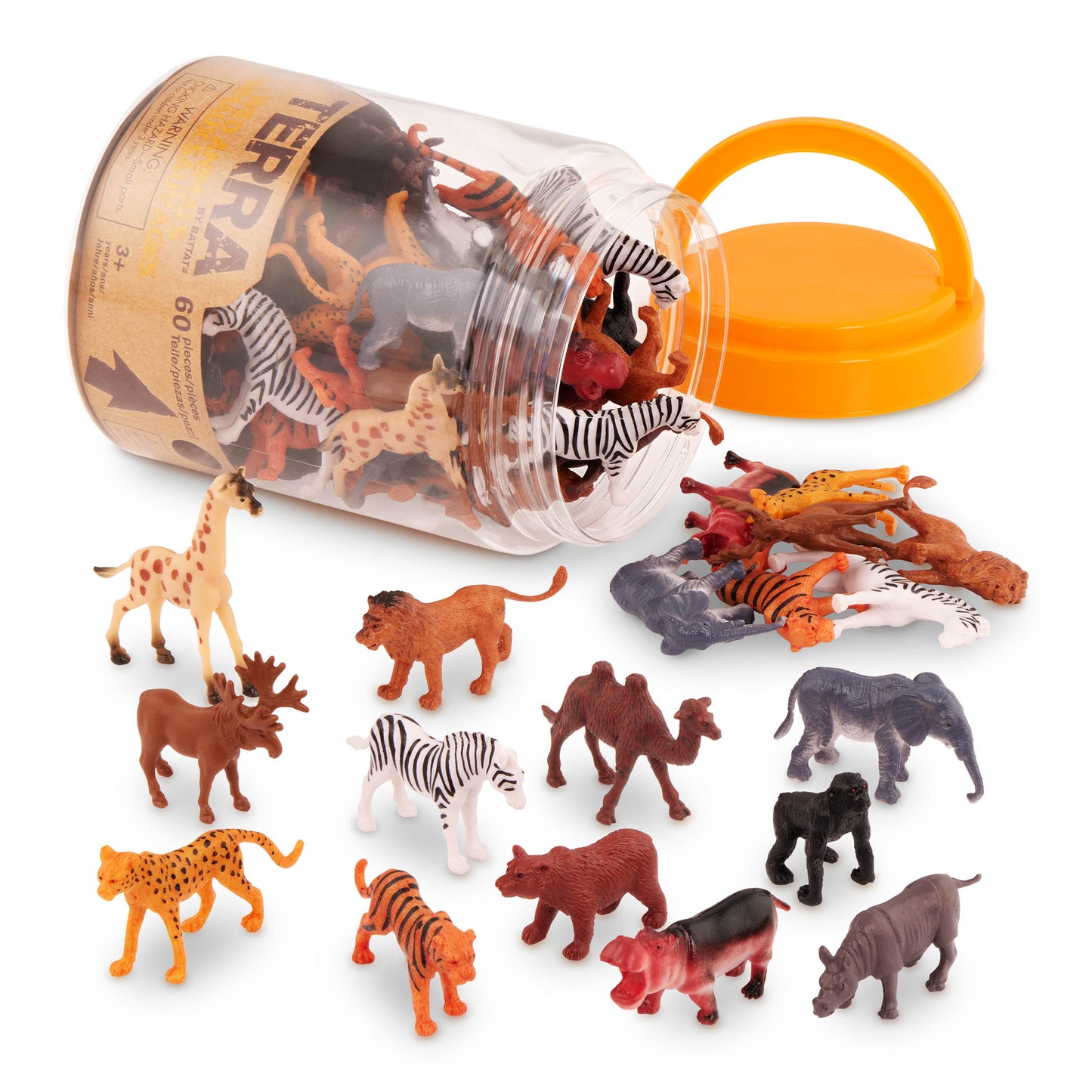 Set Animales Salvajes - 60 piezas