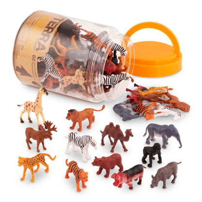 Set Animales Salvajes - 60 piezas