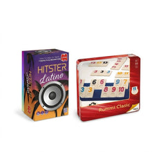 Pack Juegos De Mesa Hitster Latino + Rummi clasic