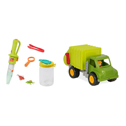 Pack Battat · Aspiradora de Insectos + Camión de Reciclaje