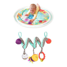 Pack Bebés B. Toys · Alfombra de Agua + Colgante Abeja para Cuna y Coche