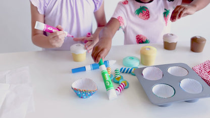 Set cupcakes de madera