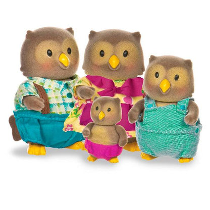 Familia búhos WhoosWhoo - Juguetería Caramba